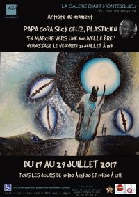 Exposition En Marche Vers Une Nouvelle Ere. Du 17 au 29 juillet 2017 à AGEN. Lot-et-garonne.  10H30
